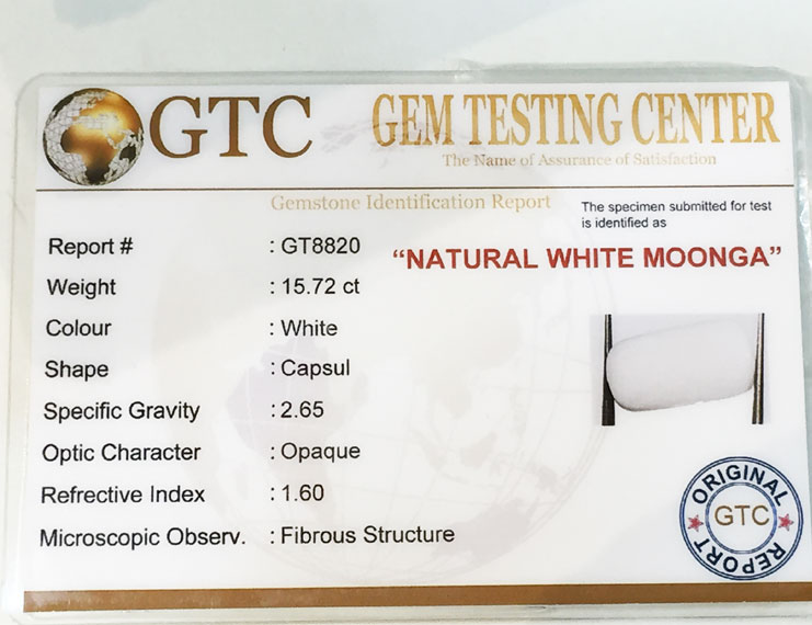 17.50 ratti/15.72 ct Natural Certified  White Coral/सफ़ेद मूंगा